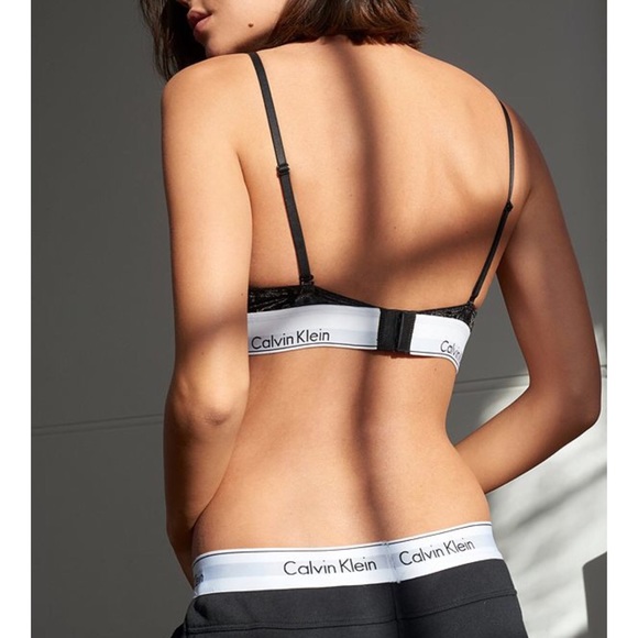 Calvin Klein Underwear Other - Calvin Klein Black Flare Logo Lounge Pants